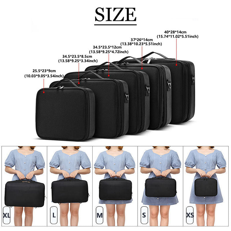 Professional Makeup Case Female Travel Big