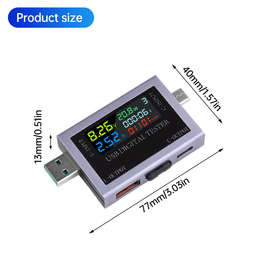 Dual USB Type-C Tester