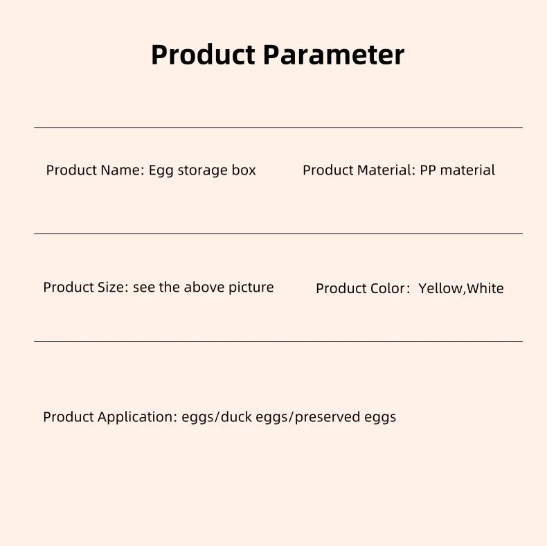 Layers Egg Holder for Fridge