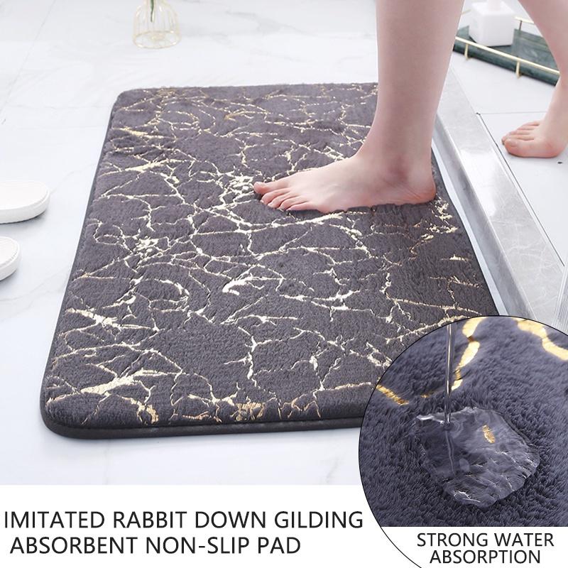 Non-Slip Bath Mats Super Absorbent Shower Bathroom