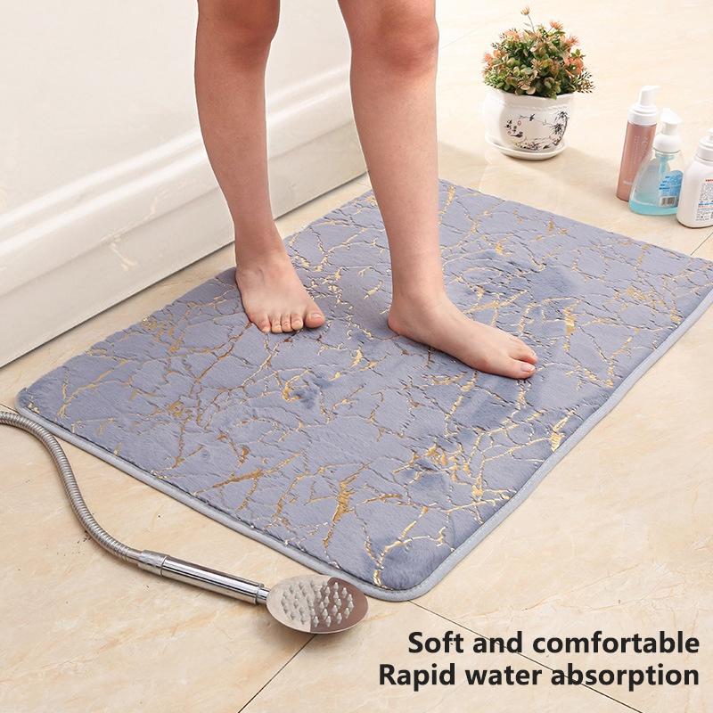 Non-Slip Bath Mats Super Absorbent Shower Bathroom