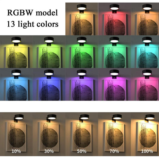Magnetic LED Wall Light Night Dimmable Magnetic