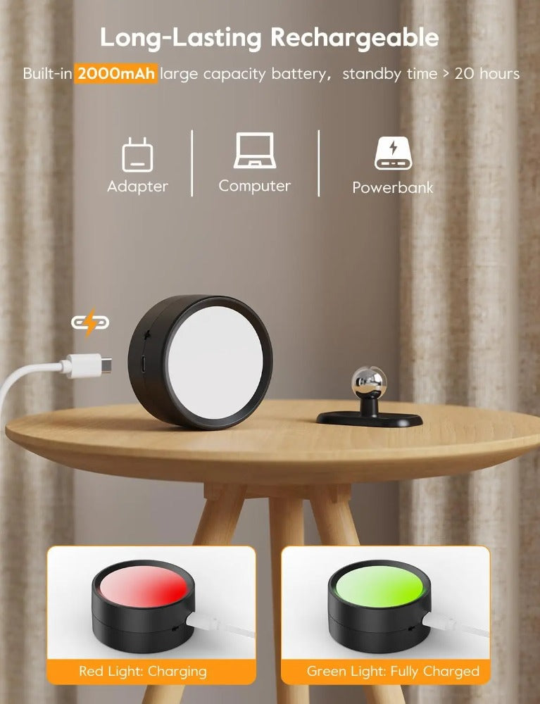 Magnetic LED Wall Light Night Dimmable Magnetic
