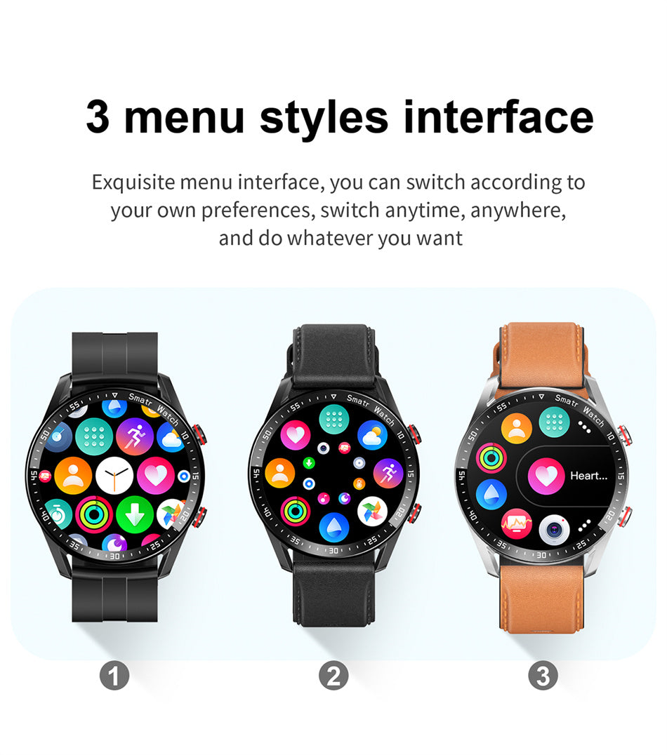 ECG+PPG Bluetooth Call Smart Watch